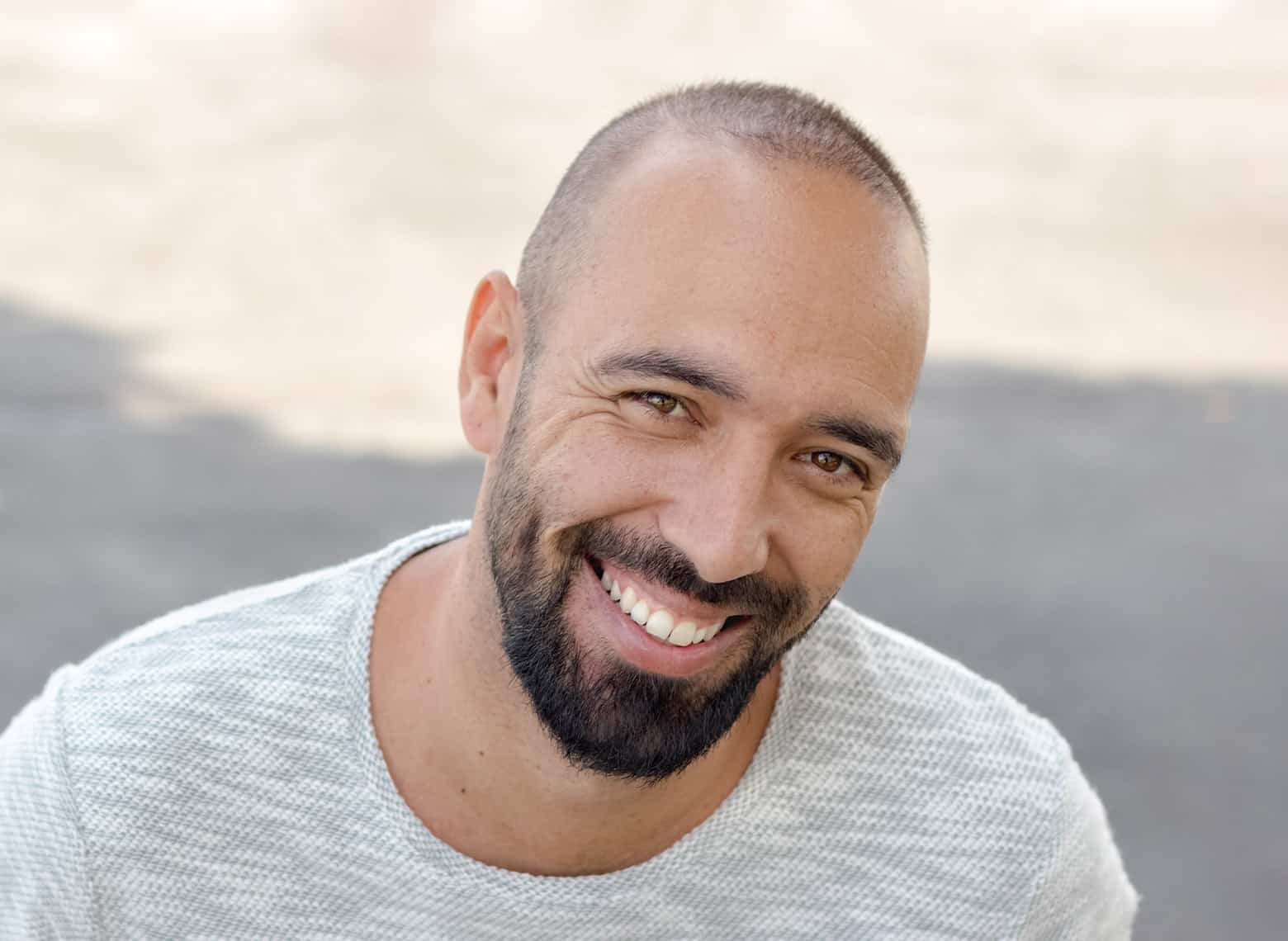 Close cut for receding hairline