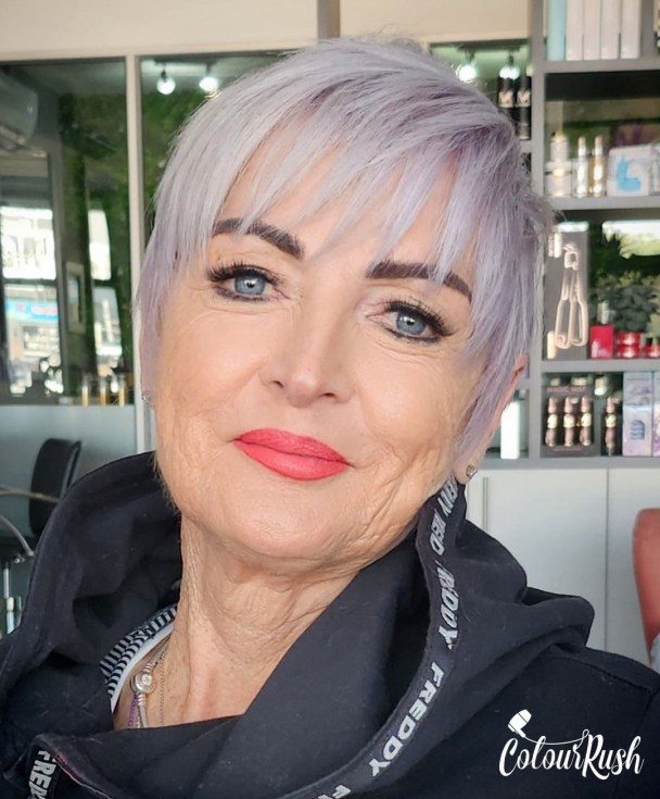 Pixie with Micro Bangs