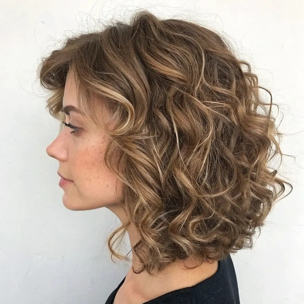 Soft Shoulder-Length Waves