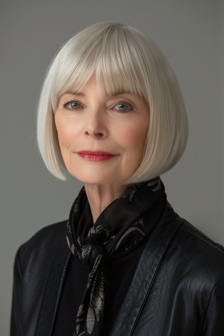 Sleek Straight Pixie