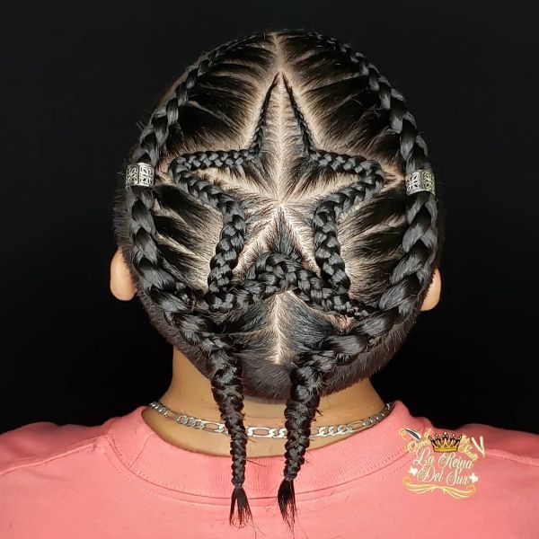 Star Design Braids