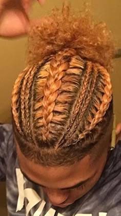 High-Top Braided Puff