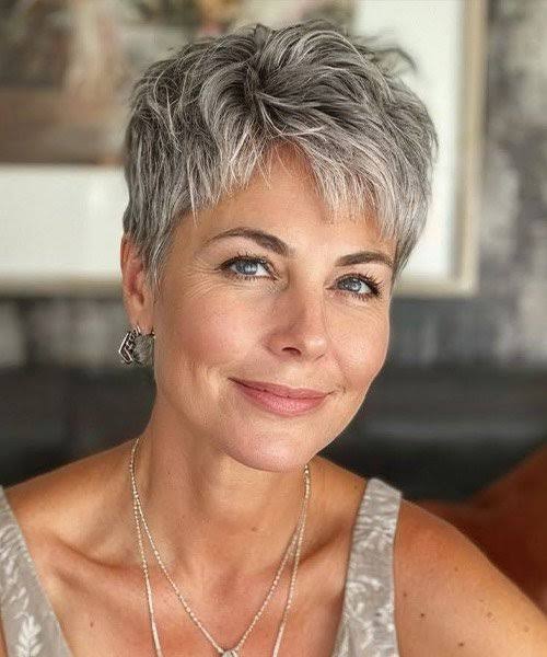 Textured Messy Pixie